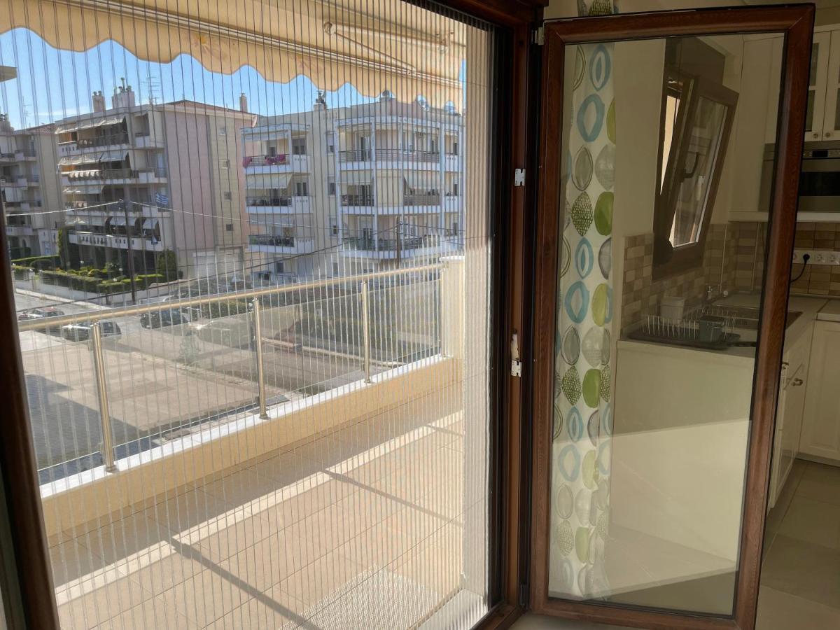 Luxury And Sunny Apartment 250 Mts From The Beach!! Peraia  Bagian luar foto